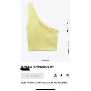 ☀️ Seamless asymmetrical top ☀️